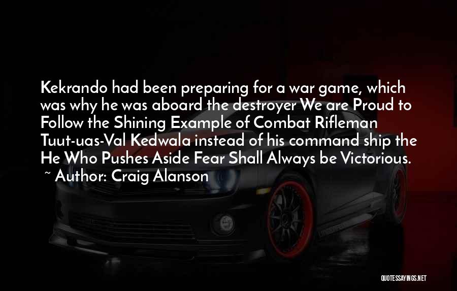 Preparing For War Quotes By Craig Alanson