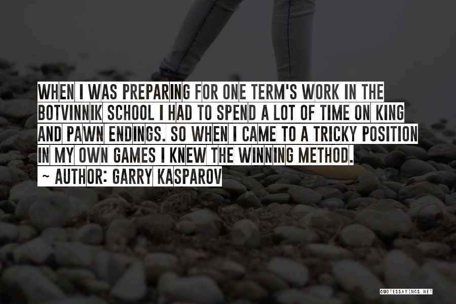 Preparing Quotes By Garry Kasparov