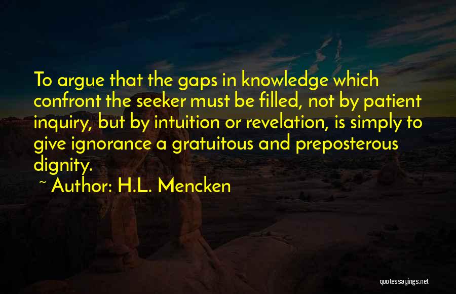 Preposterous Quotes By H.L. Mencken