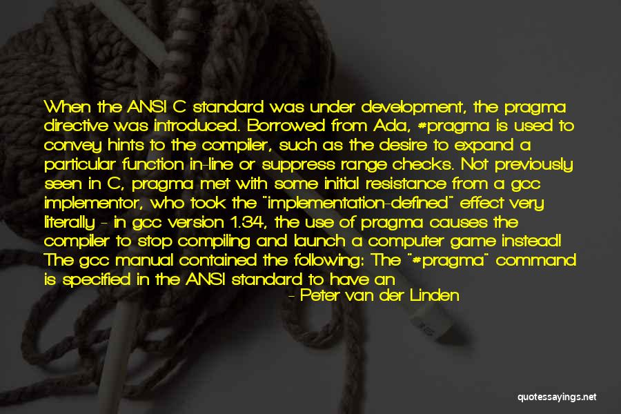 Preprocessor Quotes By Peter Van Der Linden Preprocessor Quotes By Peter Van Der Linden