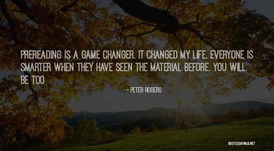 Prereading Quotes By Peter Rogers Prereading Quotes By Peter Rogers