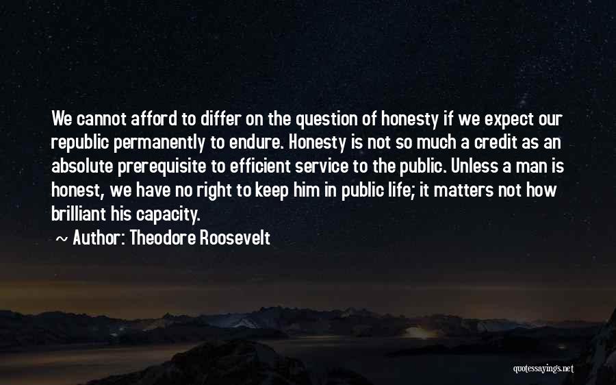 Prerequisite Quotes By Theodore Roosevelt