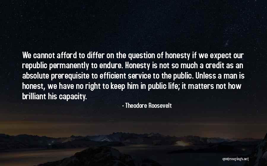 Prerequisite Quotes By Theodore Roosevelt