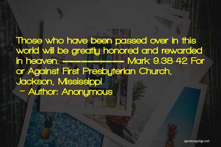 Presbyterian Church Quotes By Anonymous