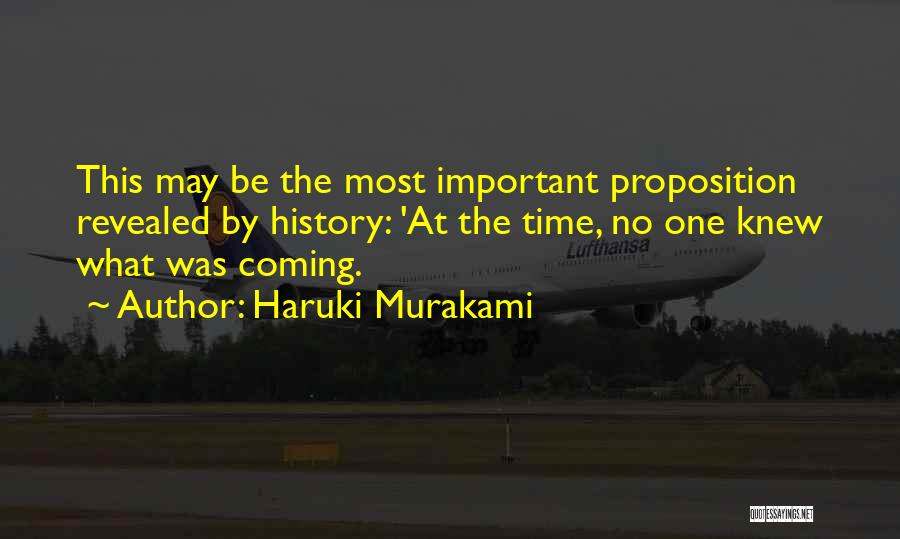 Prescience Quotes By Haruki Murakami