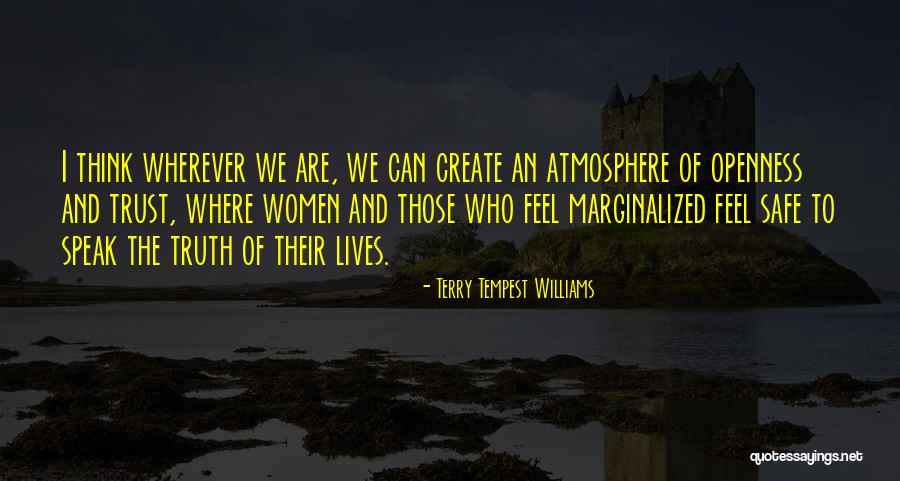 Prescient Edge Quotes By Terry Tempest Williams Prescient Edge Quotes By Terry Tempest Williams