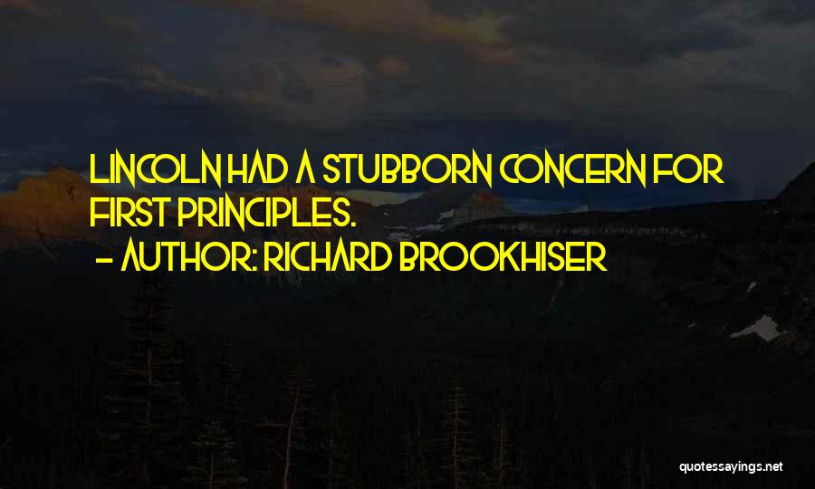 Prescient Quotes By Richard Brookhiser