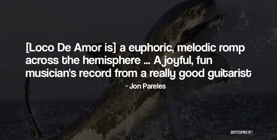 Prescindencia Quotes By Jon Pareles Prescindencia Quotes By Jon Pareles