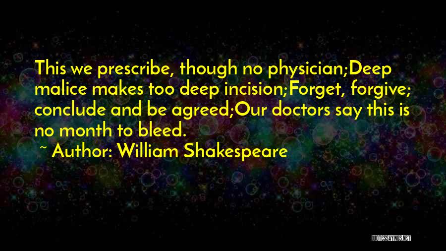 Prescribe Quotes By William Shakespeare