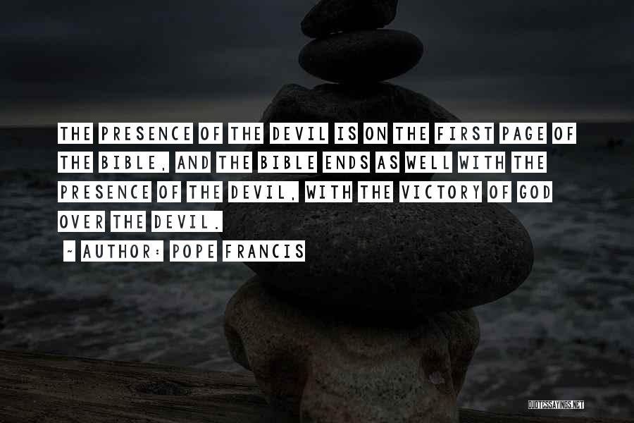Presence Of God Bible Quotes By Pope Francis