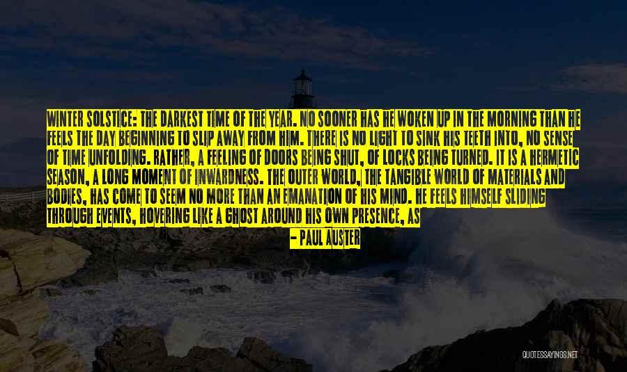 Presence Of Mind Quotes By Paul Auster