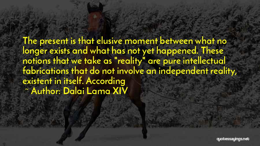 Present Is The Present Quotes By Dalai Lama XIV