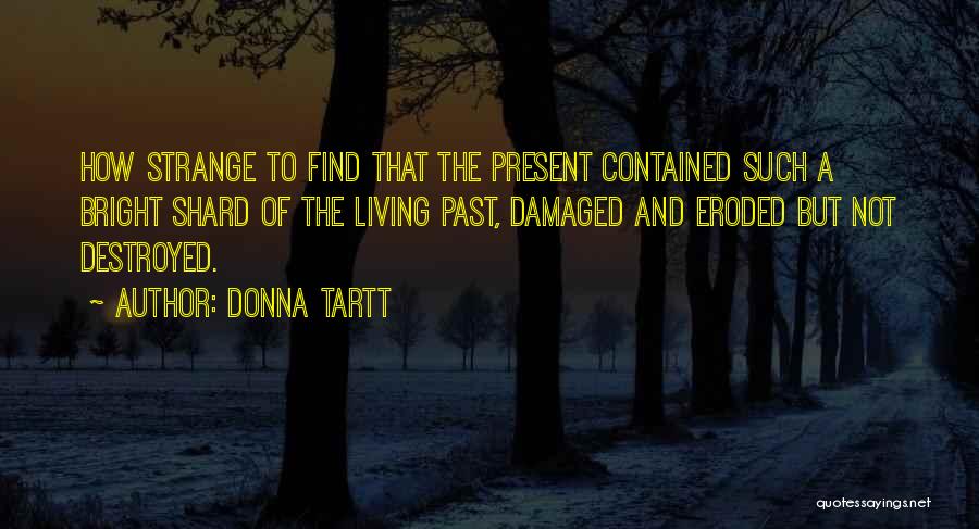 Present Not Past Quotes By Donna Tartt