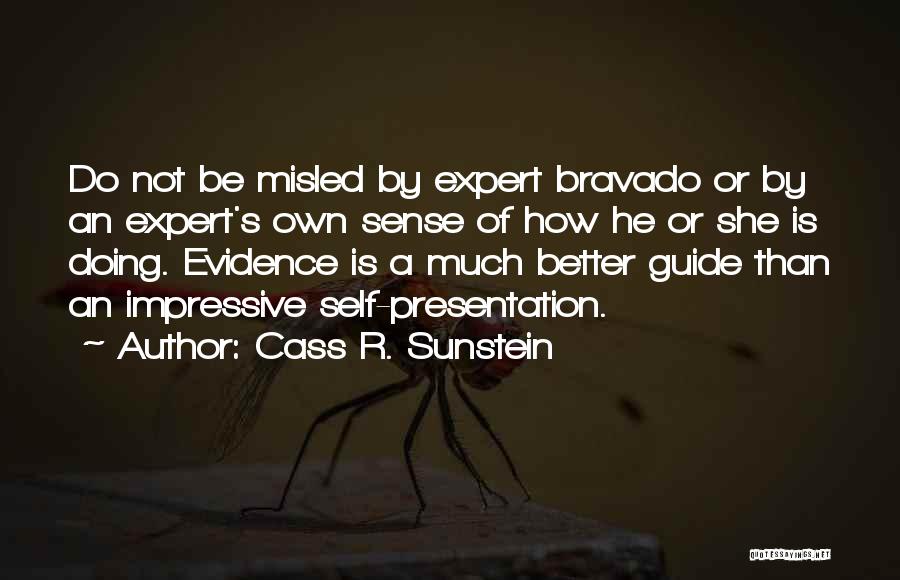 Presentation Quotes By Cass R. Sunstein