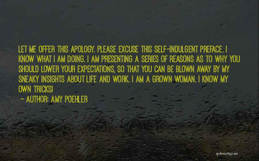 Presenting Self Quotes By Amy Poehler