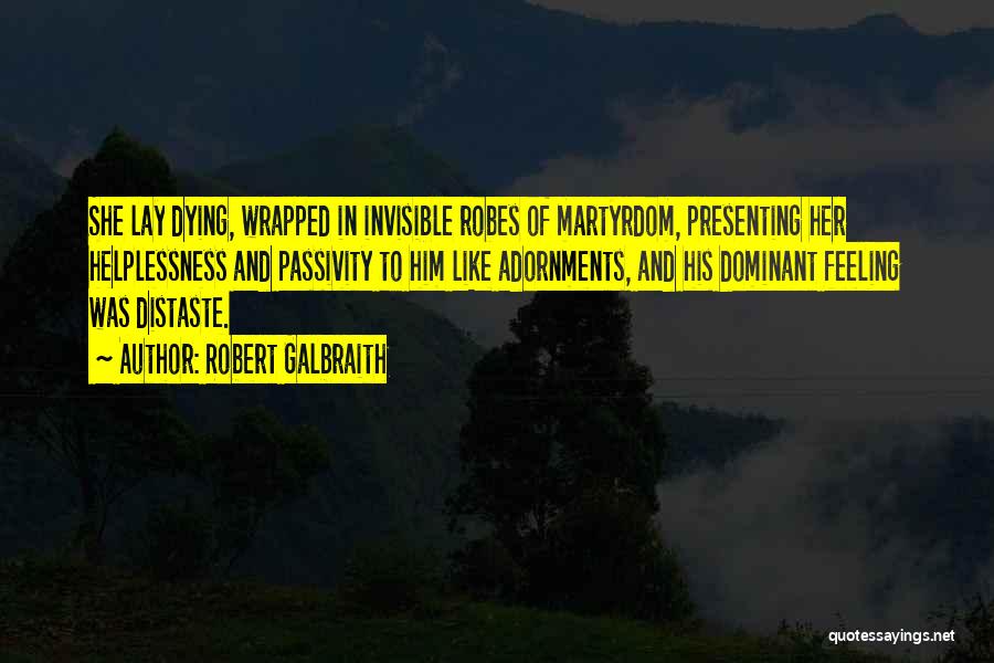 Presenting Self Quotes By Robert Galbraith