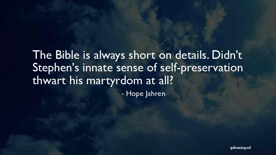 Preservation Bible Quotes By Hope Jahren Preservation Bible Quotes By Hope Jahren