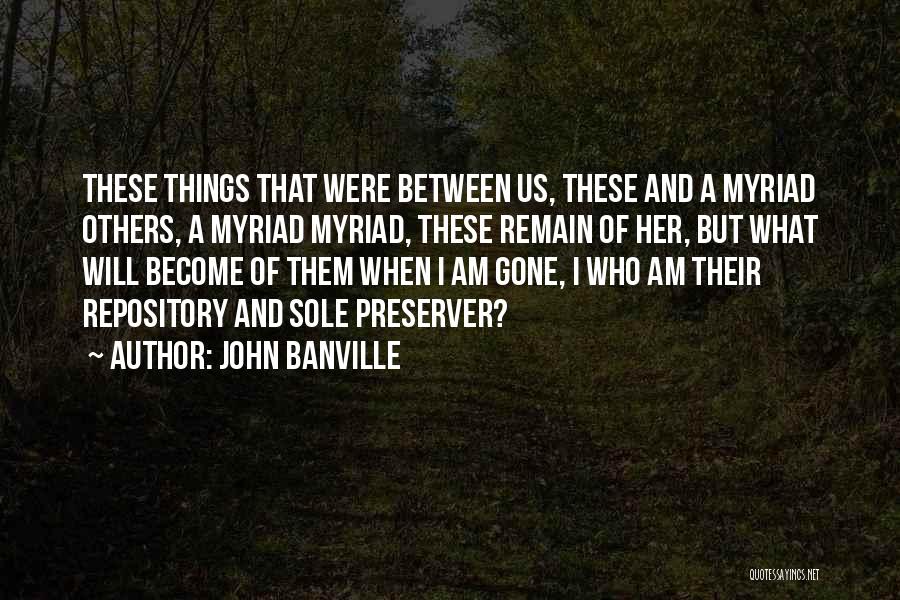 Preserver Quotes By John Banville