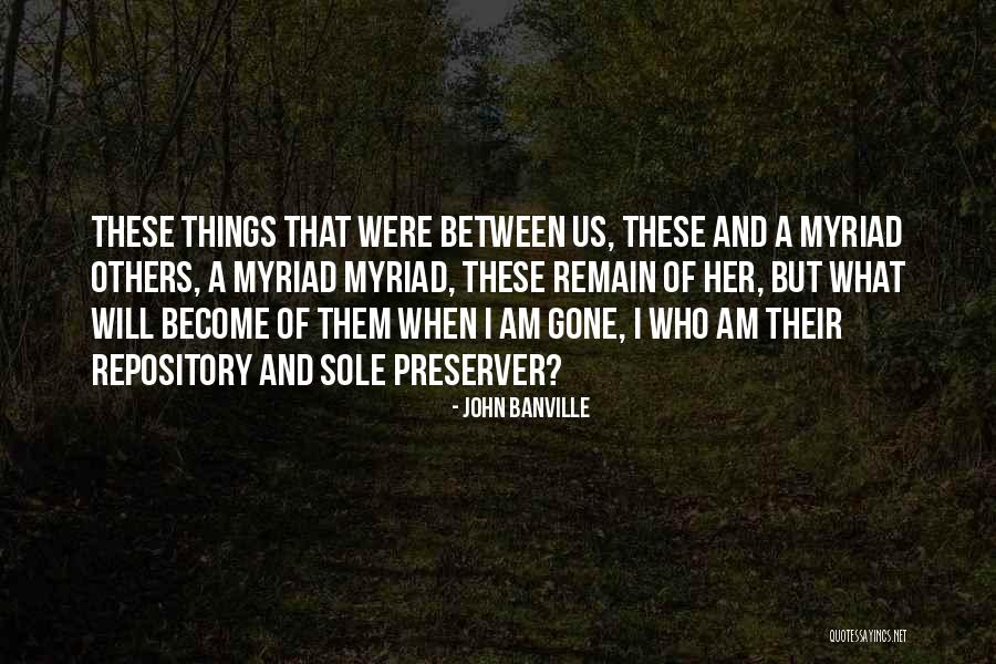 Preserver Quotes By John Banville