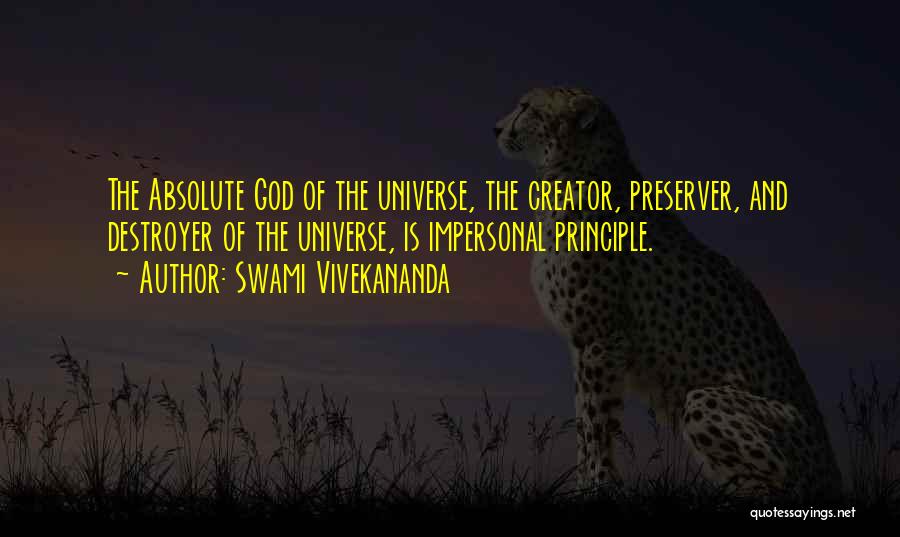 Preserver Quotes By Swami Vivekananda