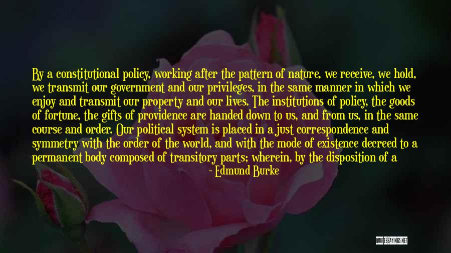 Preserving The Past Quotes By Edmund Burke