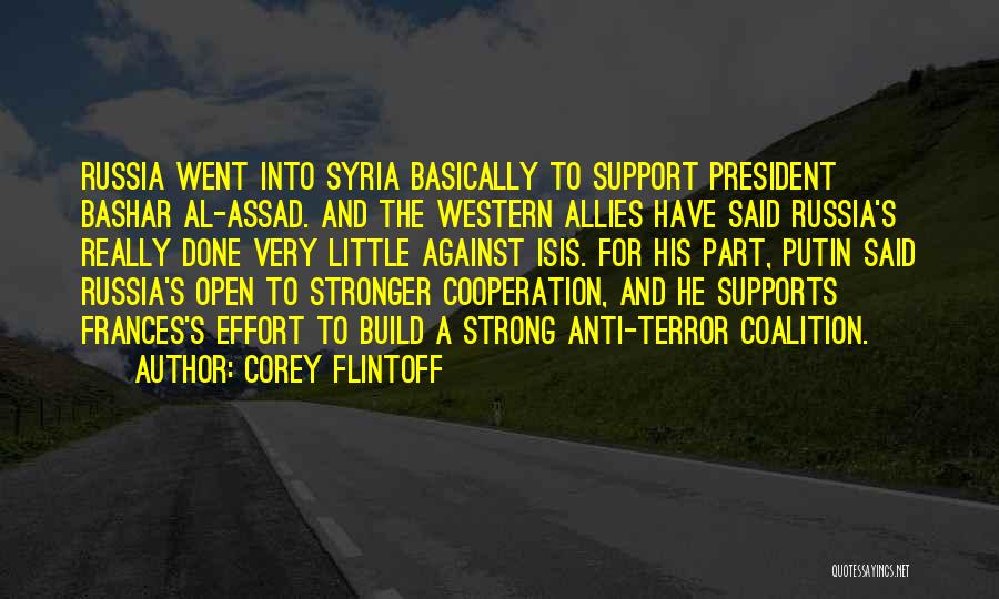 President Assad Quotes By Corey Flintoff