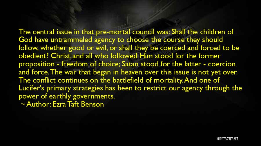 President Benson Quotes By Ezra Taft Benson