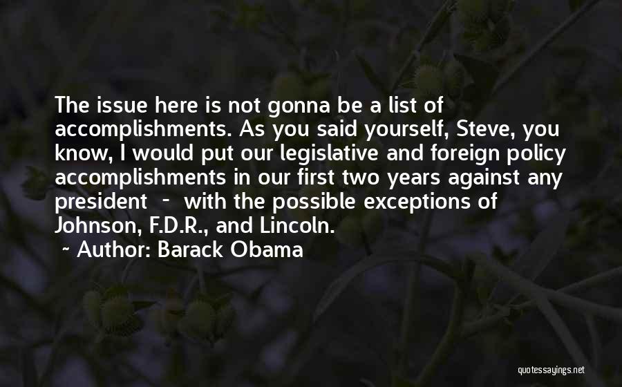 President Lincoln Quotes By Barack Obama