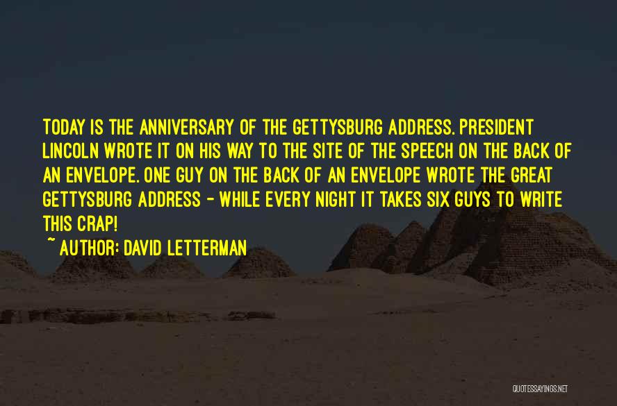 President Lincoln Quotes By David Letterman President Lincoln Quotes By David Letterman
