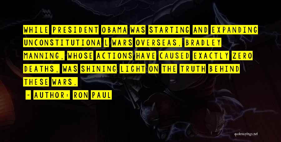 President Obama Quotes By Ron Paul