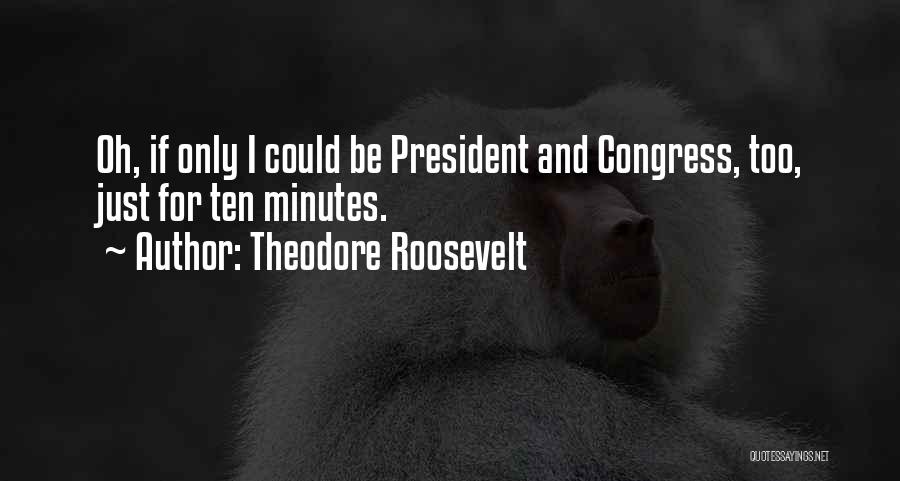 President Theodore Roosevelt Quotes By Theodore Roosevelt