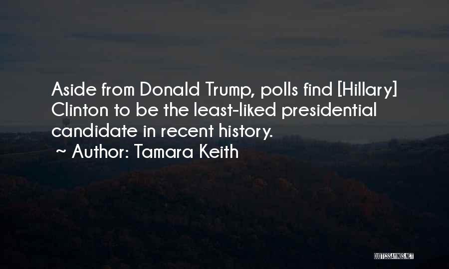 Presidential Candidate Quotes By Tamara Keith