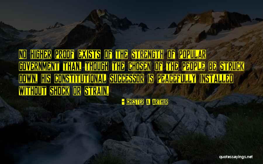 Presidential Government Quotes By Chester A. Arthur Presidential Government Quotes By Chester A. Arthur