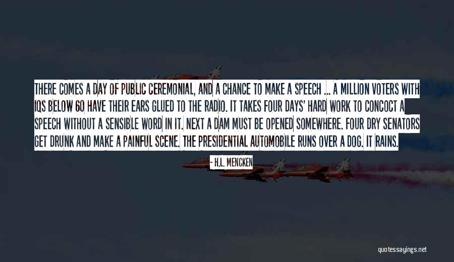 Presidential Speech Quotes By H.L. Mencken Presidential Speech Quotes By H.L. Mencken