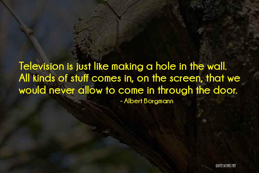 Presimiento Quotes By Albert Borgmann Presimiento Quotes By Albert Borgmann