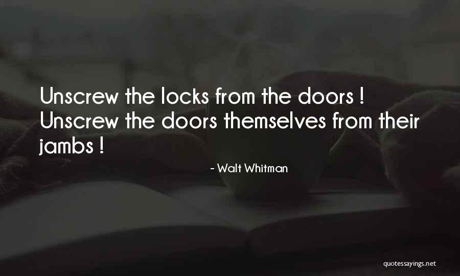 Presimtire Quotes By Walt Whitman Presimtire Quotes By Walt Whitman