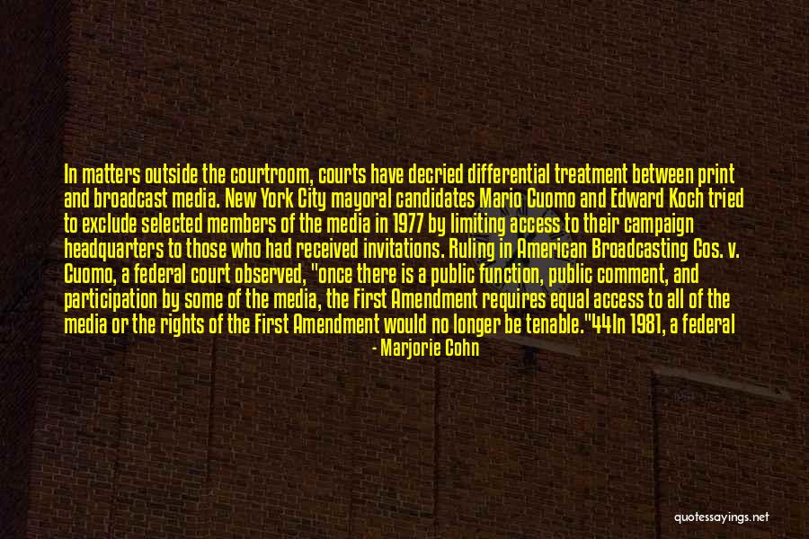Press Coverage Quotes By Marjorie Cohn Press Coverage Quotes By Marjorie Cohn