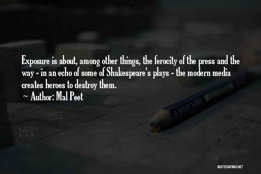 Press Media Quotes By Mal Peet