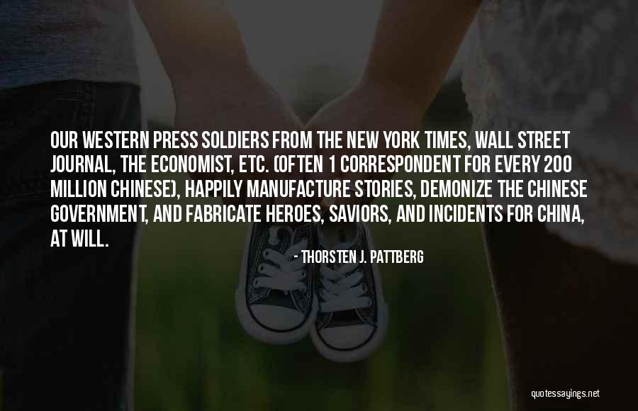 Press Media Quotes By Thorsten J. Pattberg