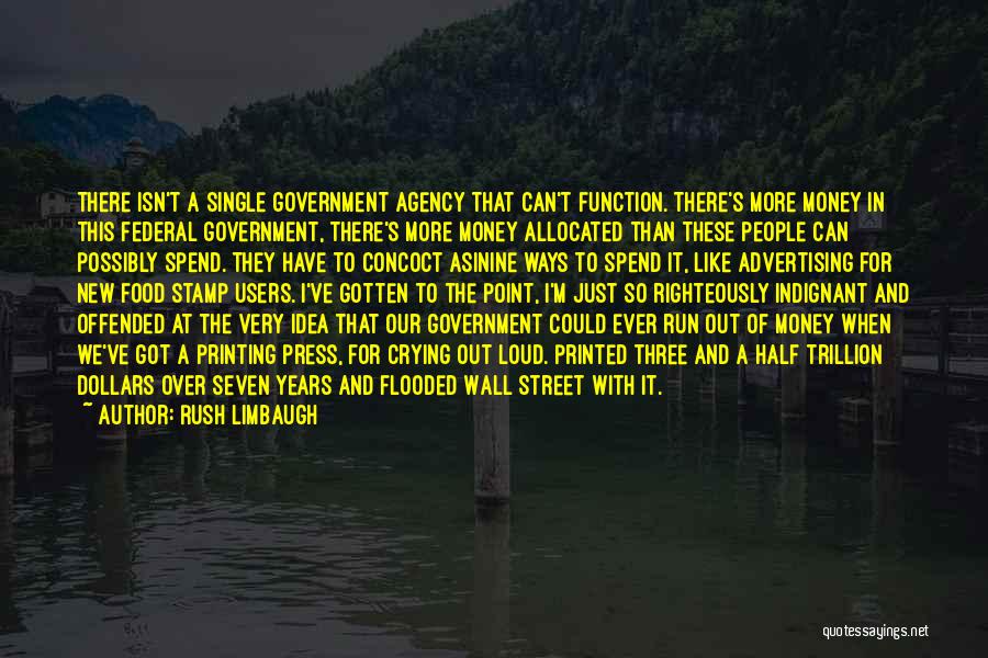 Press On Wall Quotes By Rush Limbaugh
