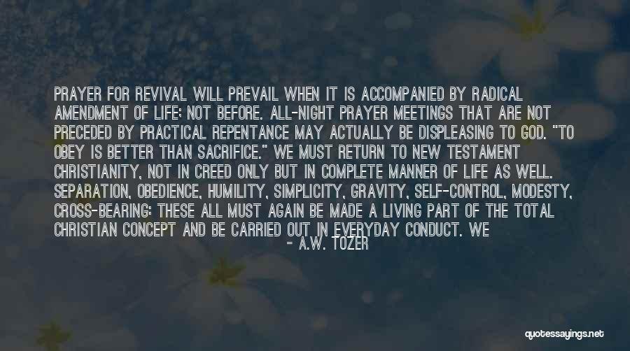 Pressentiment Triste Quotes By A.W. Tozer Pressentiment Triste Quotes By A.W. Tozer