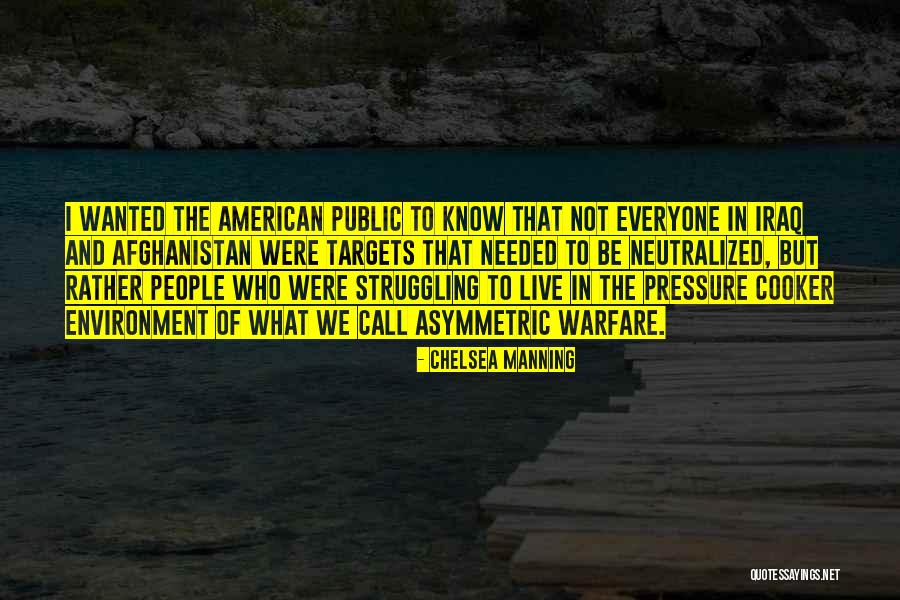 Pressure Cooker Quotes By Chelsea Manning