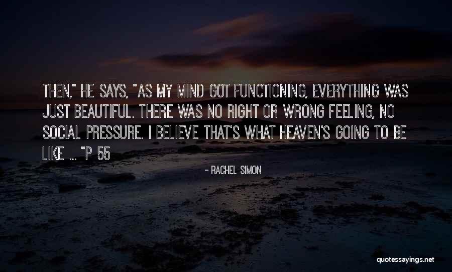 Pressure To Be Beautiful Quotes By Rachel Simon Pressure To Be Beautiful Quotes By Rachel Simon
