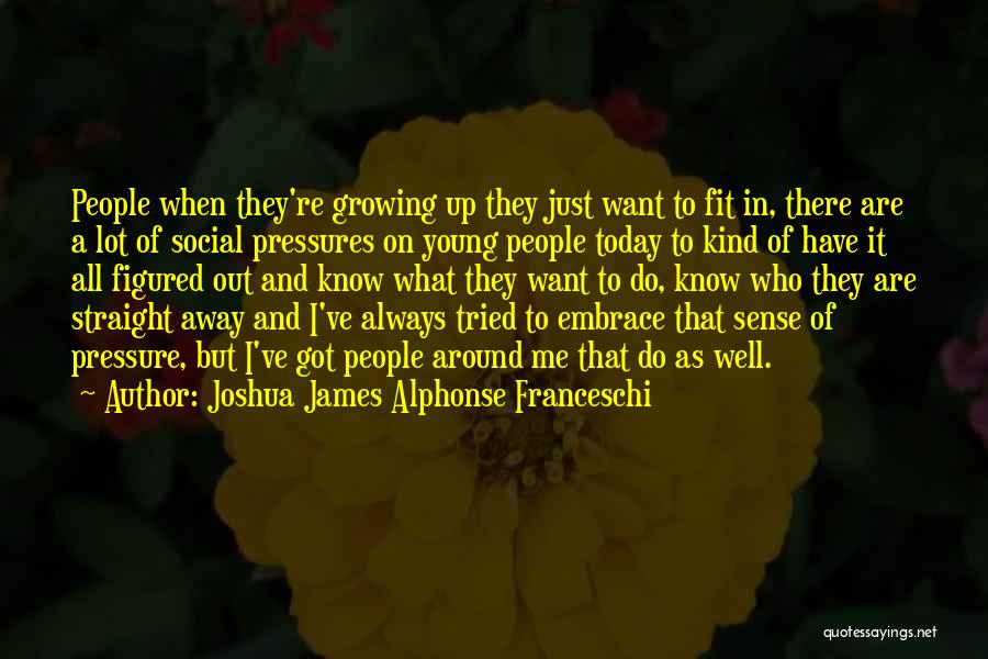 Pressures Quotes By Joshua James Alphonse Franceschi