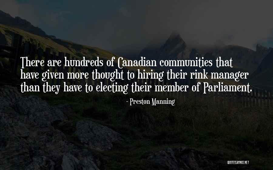 Preston Manning Quotes 1225755