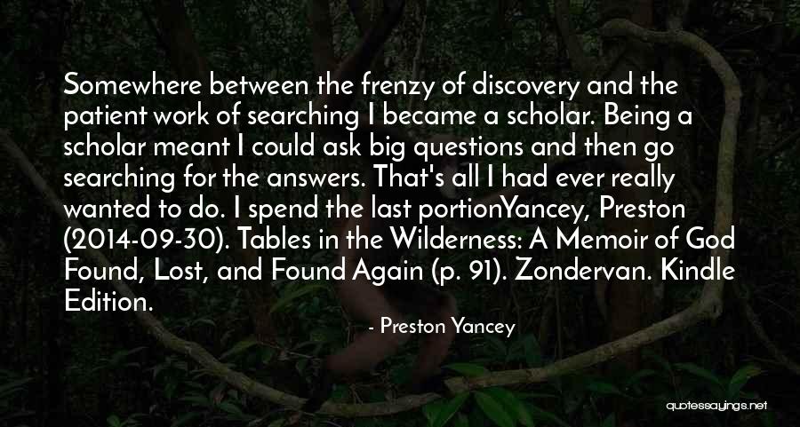 Preston Yancey Quotes 514015