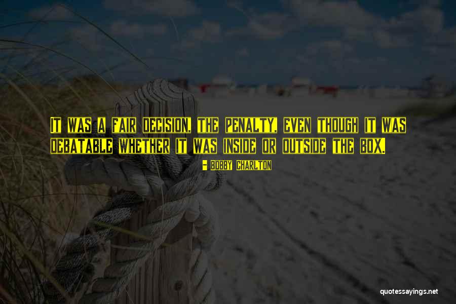 Presumiblemente Significado Quotes By Bobby Charlton
