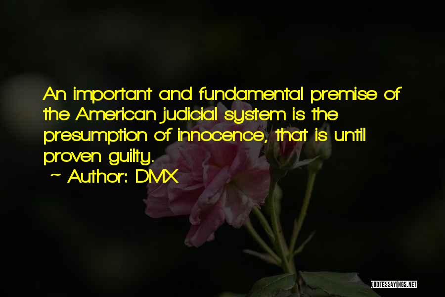 Presumption Of Innocence Quotes By DMX