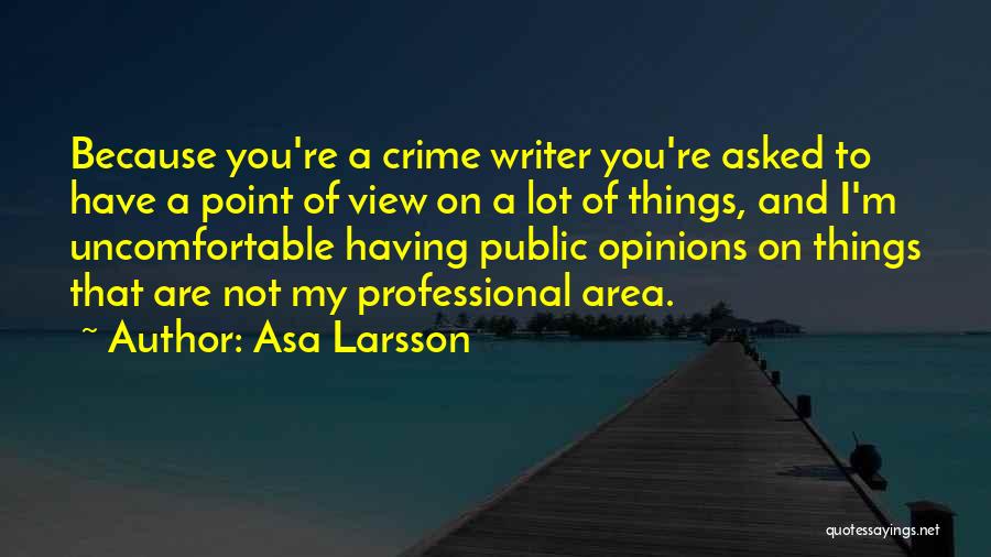 Presumptive Value Quotes By Asa Larsson