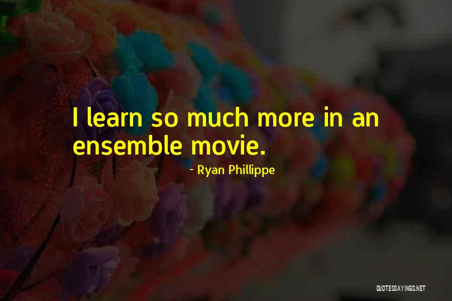 Presumptuosness Quotes By Ryan Phillippe